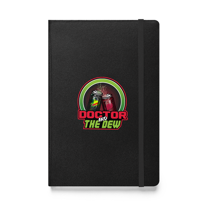 🖤 Doctor and The Dew – Official Black Hardcover Notebook 🖤 product image (1)