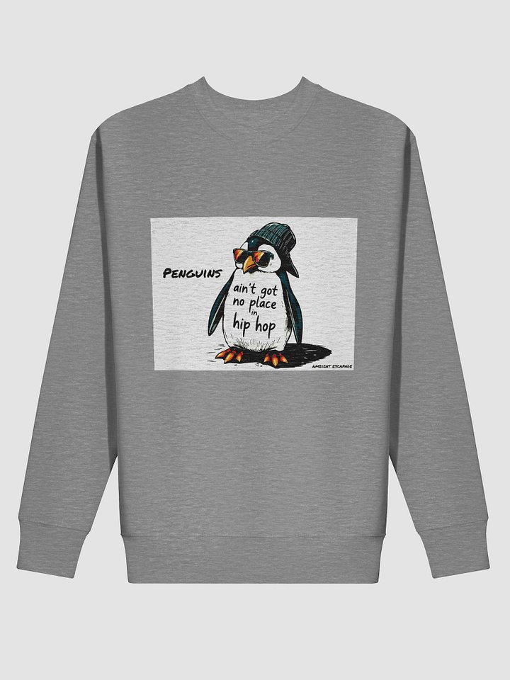 Cool Penguin Hip Hop Sweatshirt product image (4)