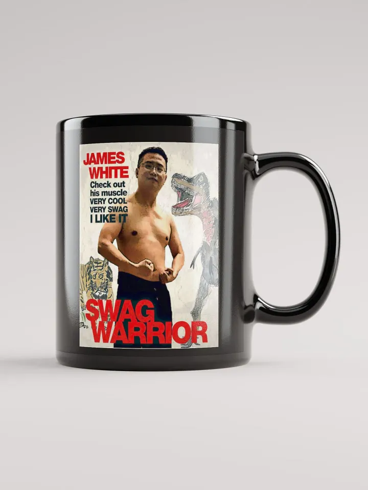 Black Glossy Mug : swag warrior product image (2)
