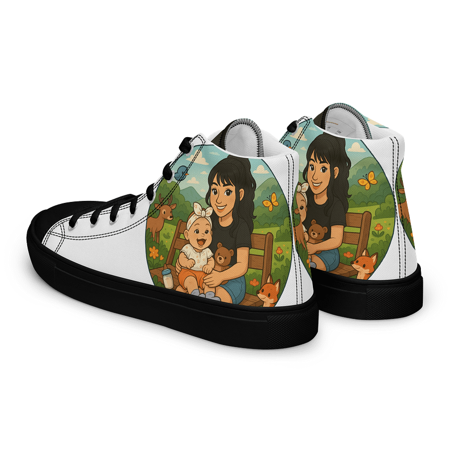 Mommy & Maxine High Top Canvas Shoes product image (8)