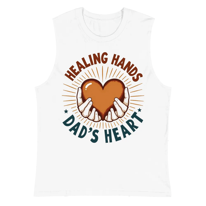 Healing Hands Dad's Heart Muscle Tank product image (2)