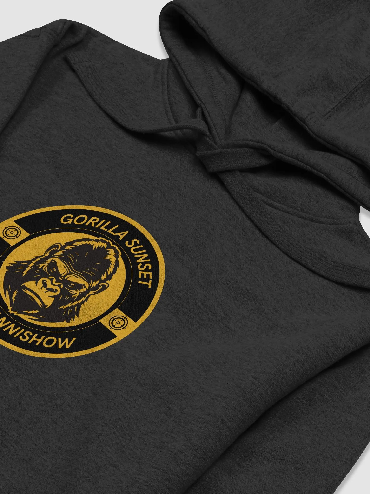 TheJovanniShow Gym Hoodie : Gorilla Sunset Edition product image (3)