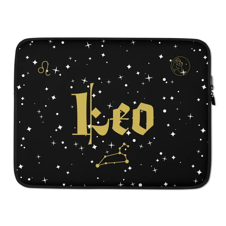 Leo Constellation Laptop Sleeve product image (2)