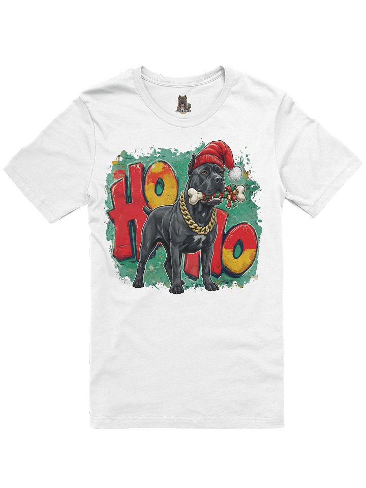 Ho Ho Ho Cane Corso Christmas T-Shirt – Santa’s Toughest Reindeer product image (1)