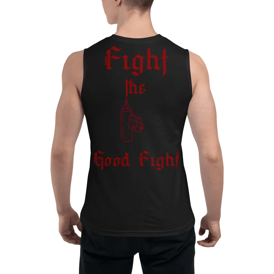 Fighter's Unisex Muscle Tank product image (6)