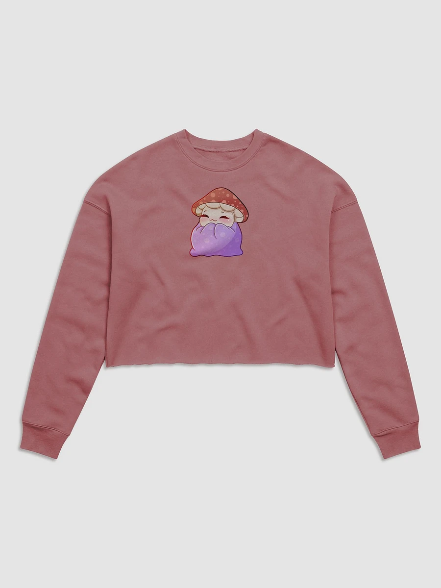 Cozy Mushie Cropped Sweatshirt product image (2)