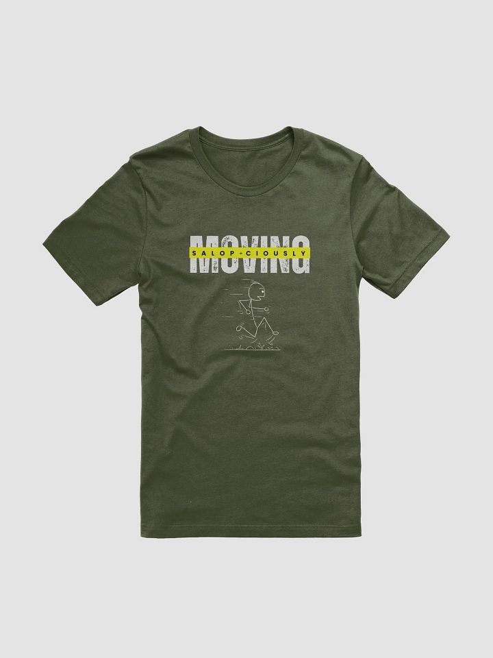 Moving Salop*ciously Humor Yellow Fragmented T-Shirt product image (91)