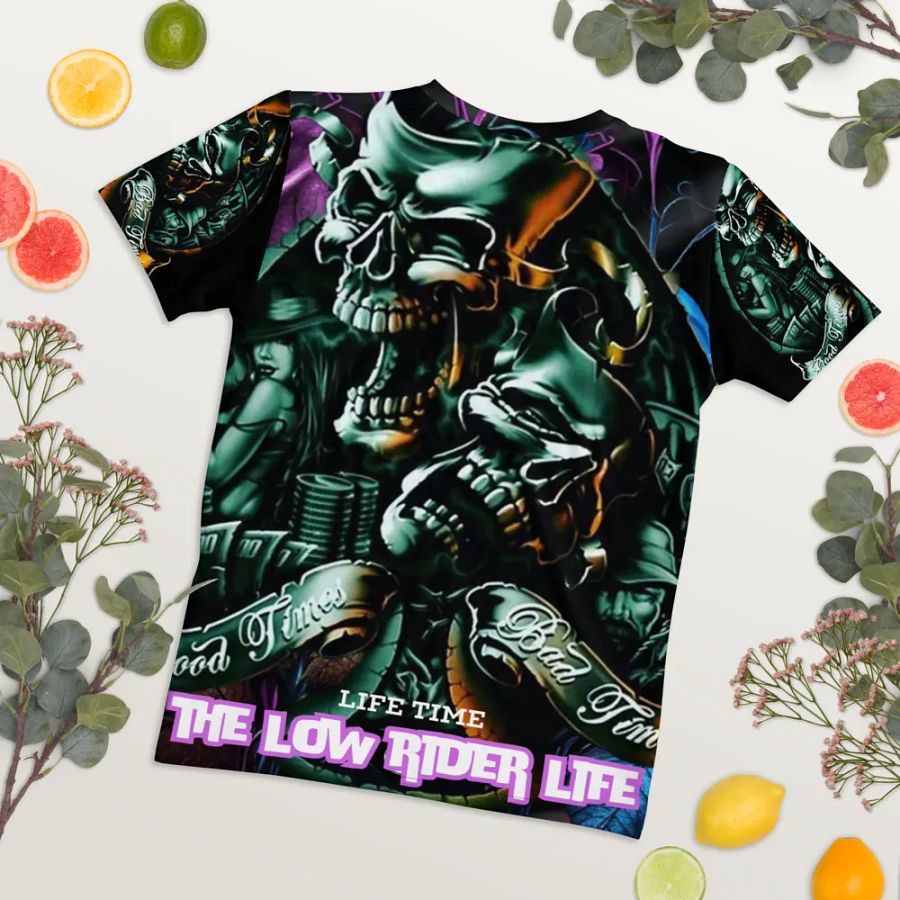 LowRider Smile Now Cry Later Women's Crew Neck T-Shirt product image (7)