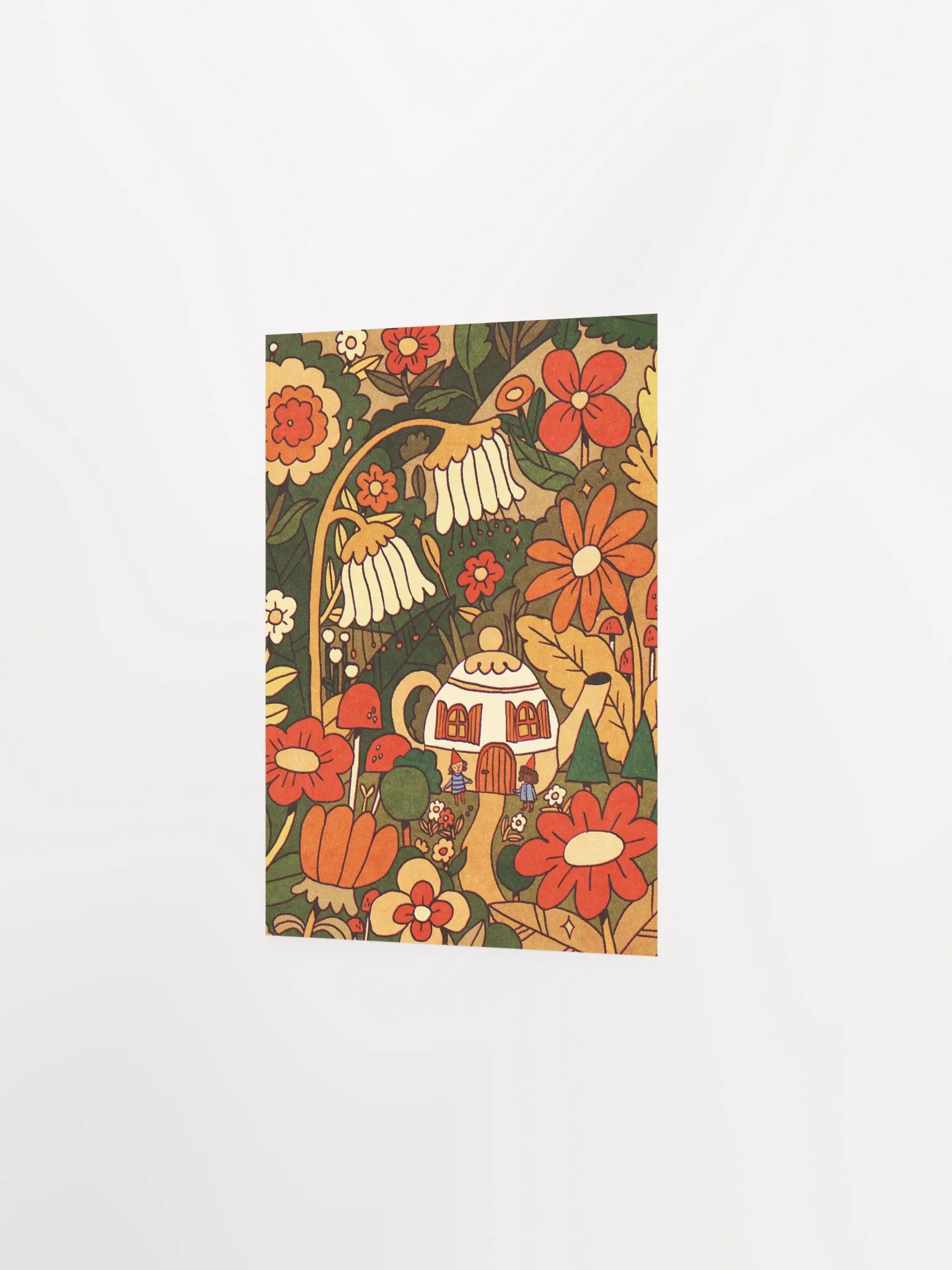 Teapot House Print product image (3)