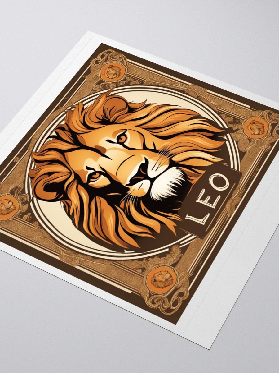 LEO - Kiss-Cut Sticker product image (9)