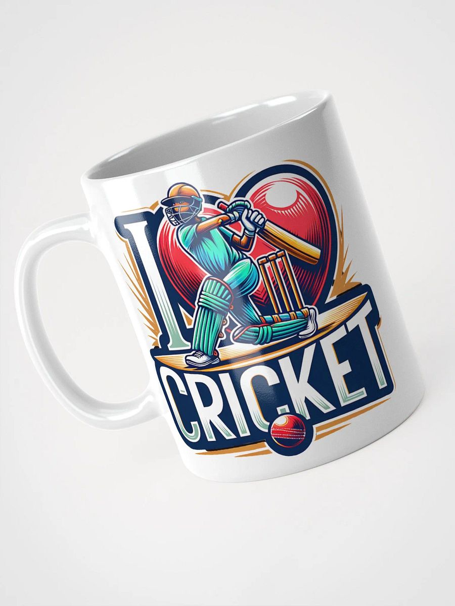I Love Cricket Mug - Perfect for Cricket Enthusiasts product image (1)