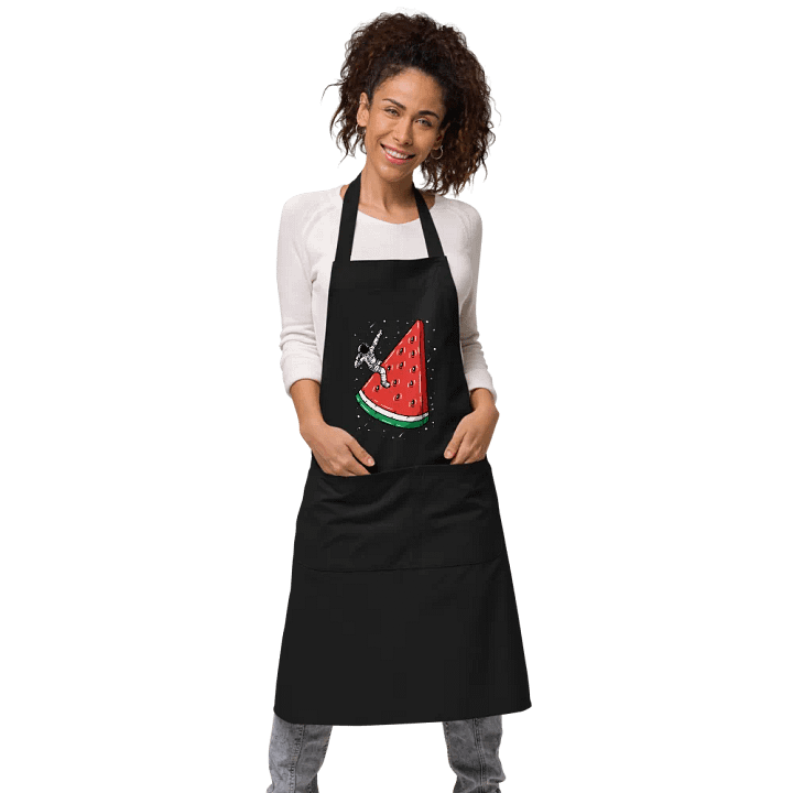 Galactic Watermelon Adventure Apron product image (1)