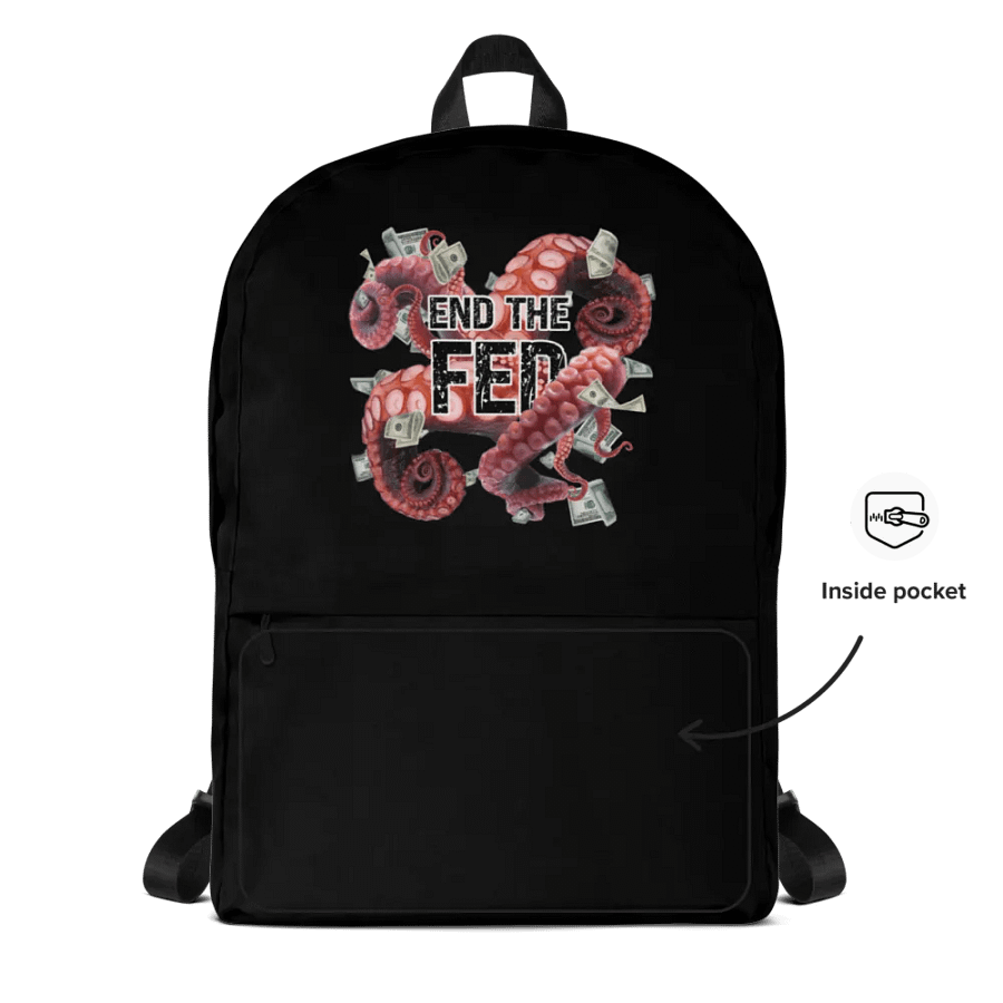 “End The Fed” Backpack product image (12)