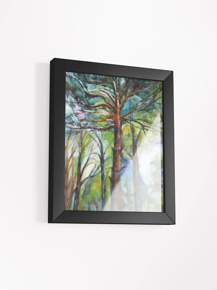 Enchanted Forest Watercolor Poster - Dacha Pine product image (4)