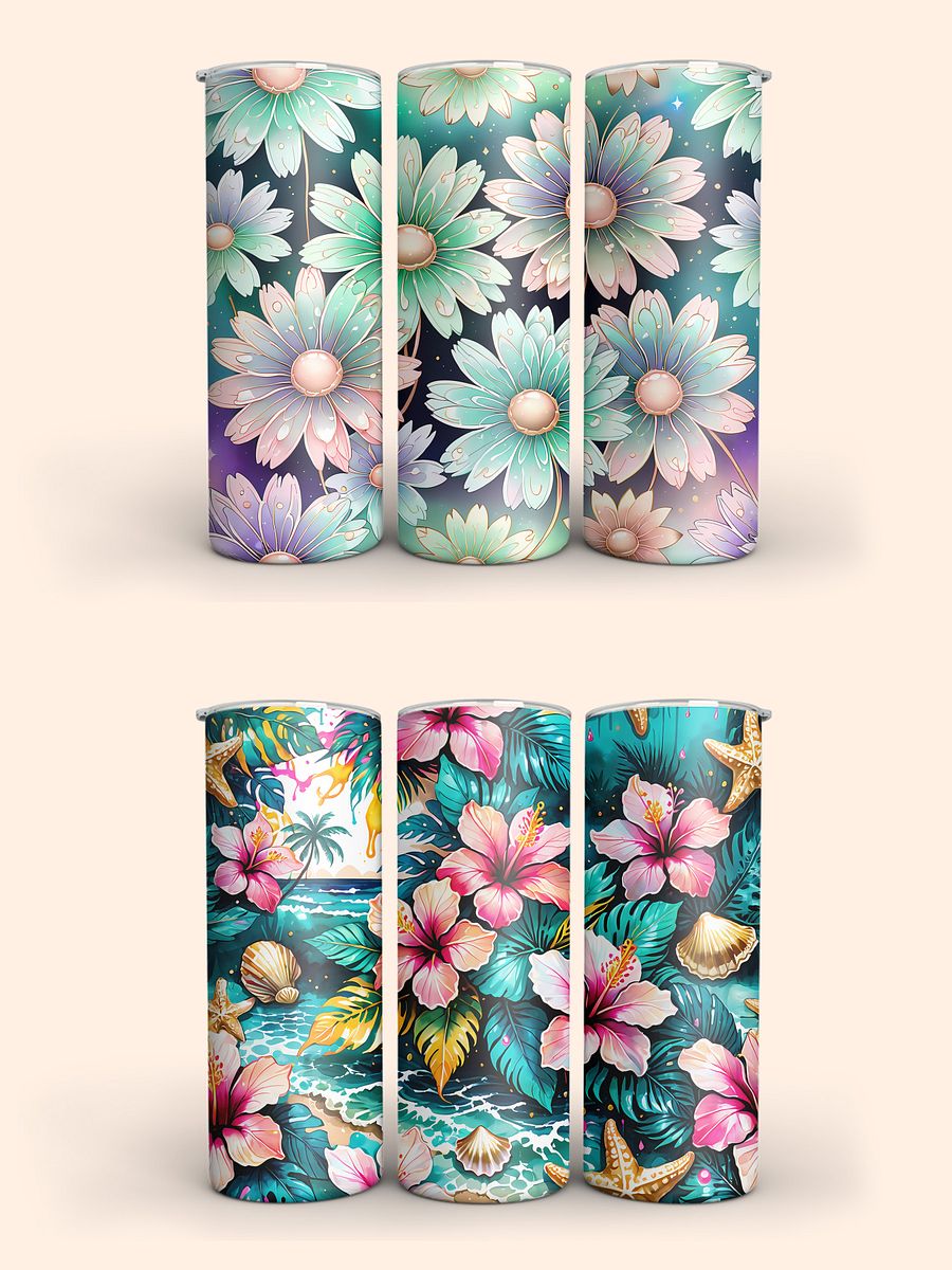 8 Tumbler Wrap Designs Bundle 2 product image (2)