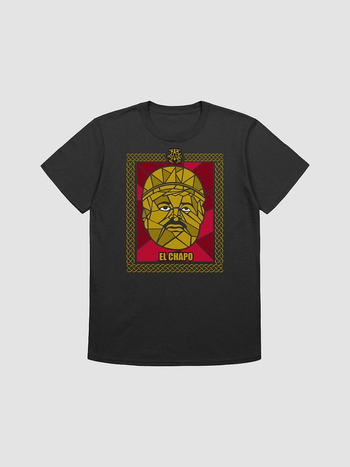 Golden Geometric Face Unisex T-Shirt product image (1)