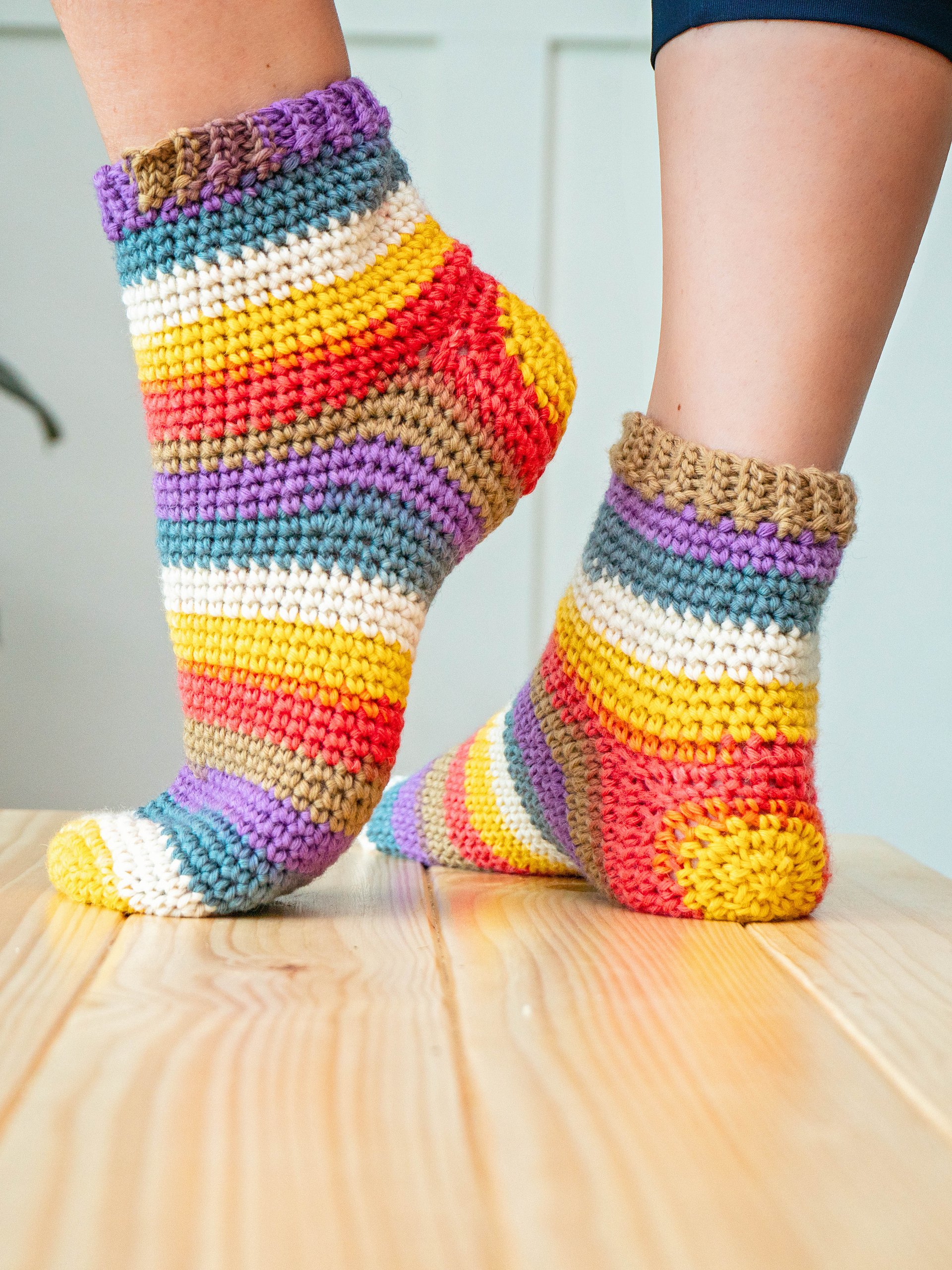 Felici Beginner Crochet Socks product image (3)