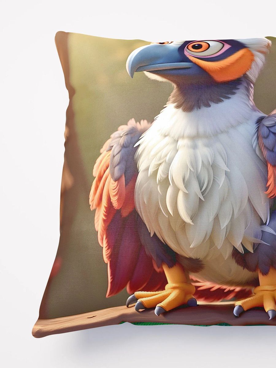 Endangered Species - Mexico - King Vulture All-Over Print Pillow product image (3)