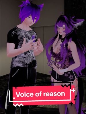 Do not allow us to be the voice of reason for a bad situation  @SassyPanda97  #vrchat #voiceover #meme #influence #vr 