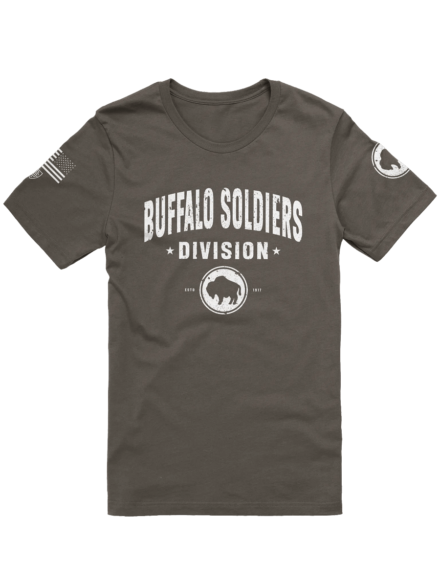92nd Infantry Division - Buffalo Soldiers "Distressed" T-Shirt product image (51)
