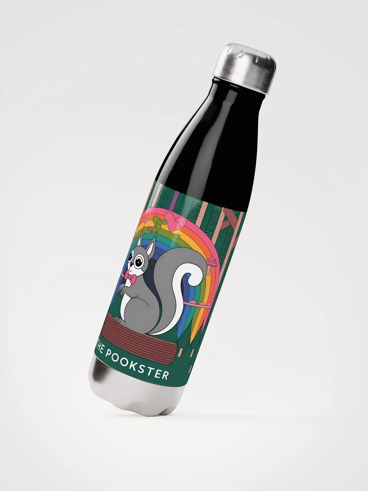 Rainbow Adventure Squirrel Stainless Steel Water Bottle product image (2)