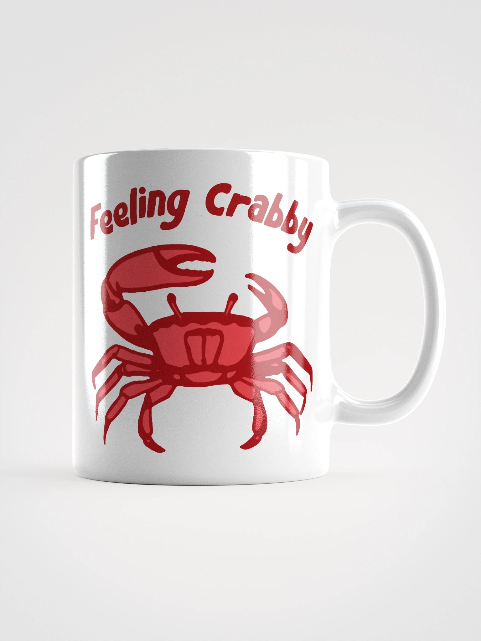 Feeling Crabby White Glossy Mug product image (2)
