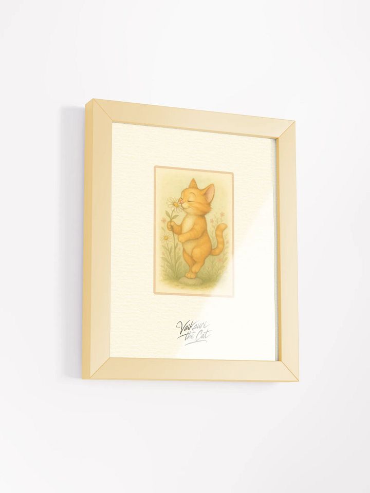 Vaikauri the Cat Framed Poster product image (4)
