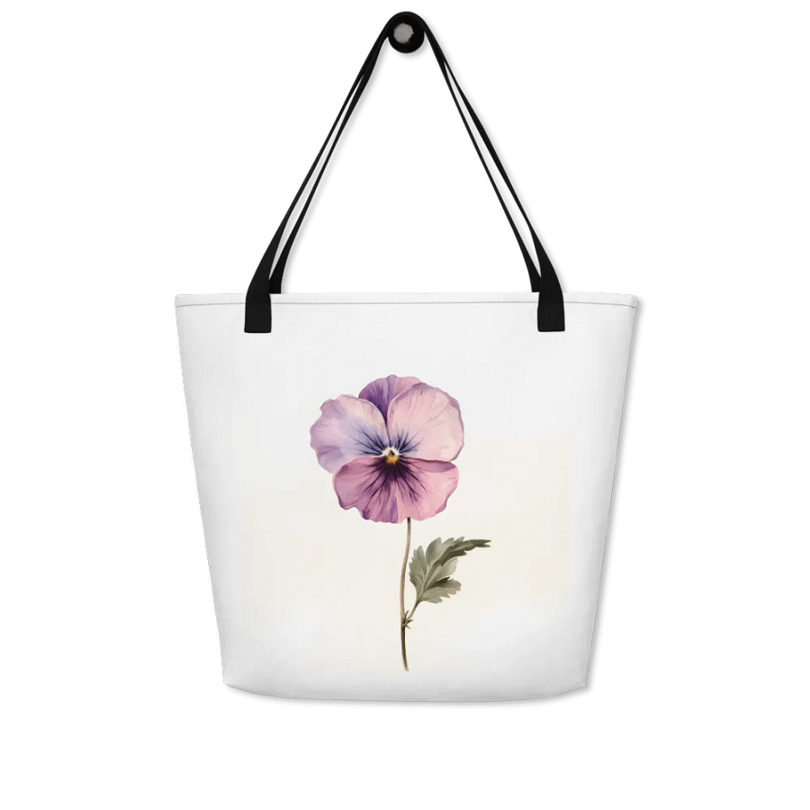 Pansy Tote Bag product image (4)