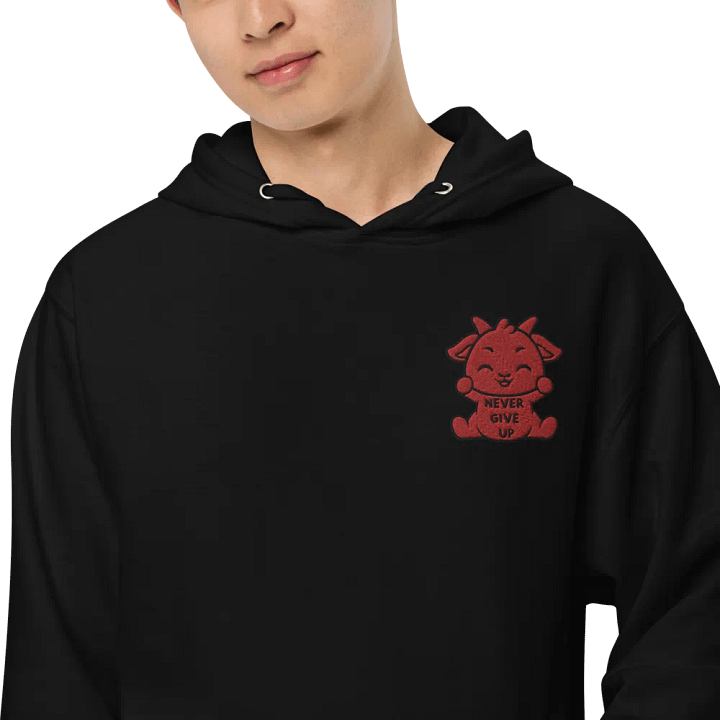 RED NEVER GIVE UP BOOGIE BATISTA Midweight Hoodie product image (1)