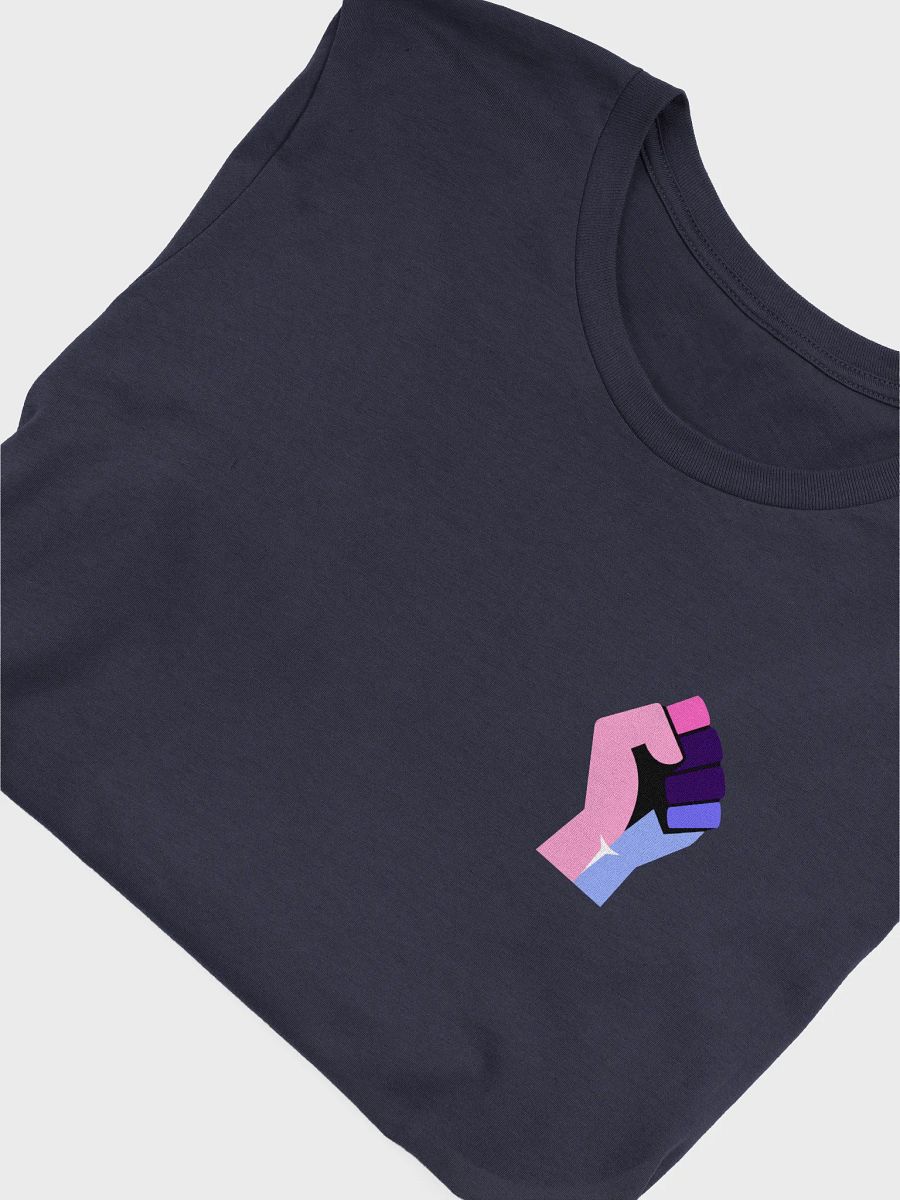 raised omnisexual fist t-shirt product image (5)