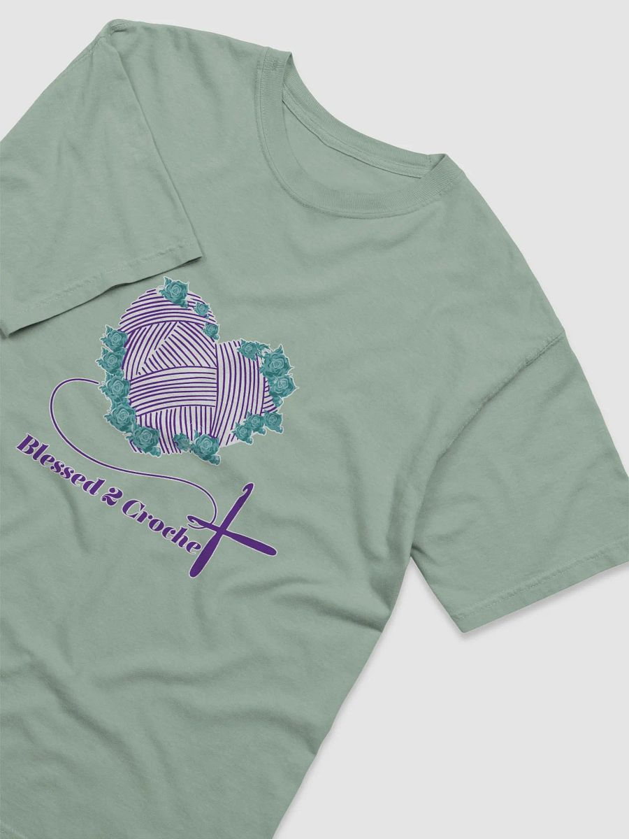 Blessed2Crochet Logo Tshirt product image (37)