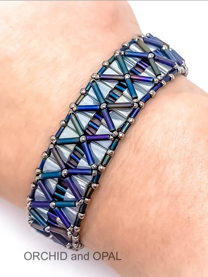 Beading Pattern – Nexus Bugle Bead Bracelet product image (2)