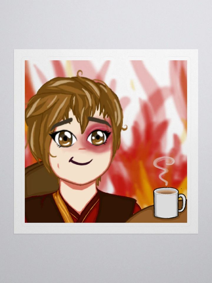 This Is Fine Emote Sticker product image (1)