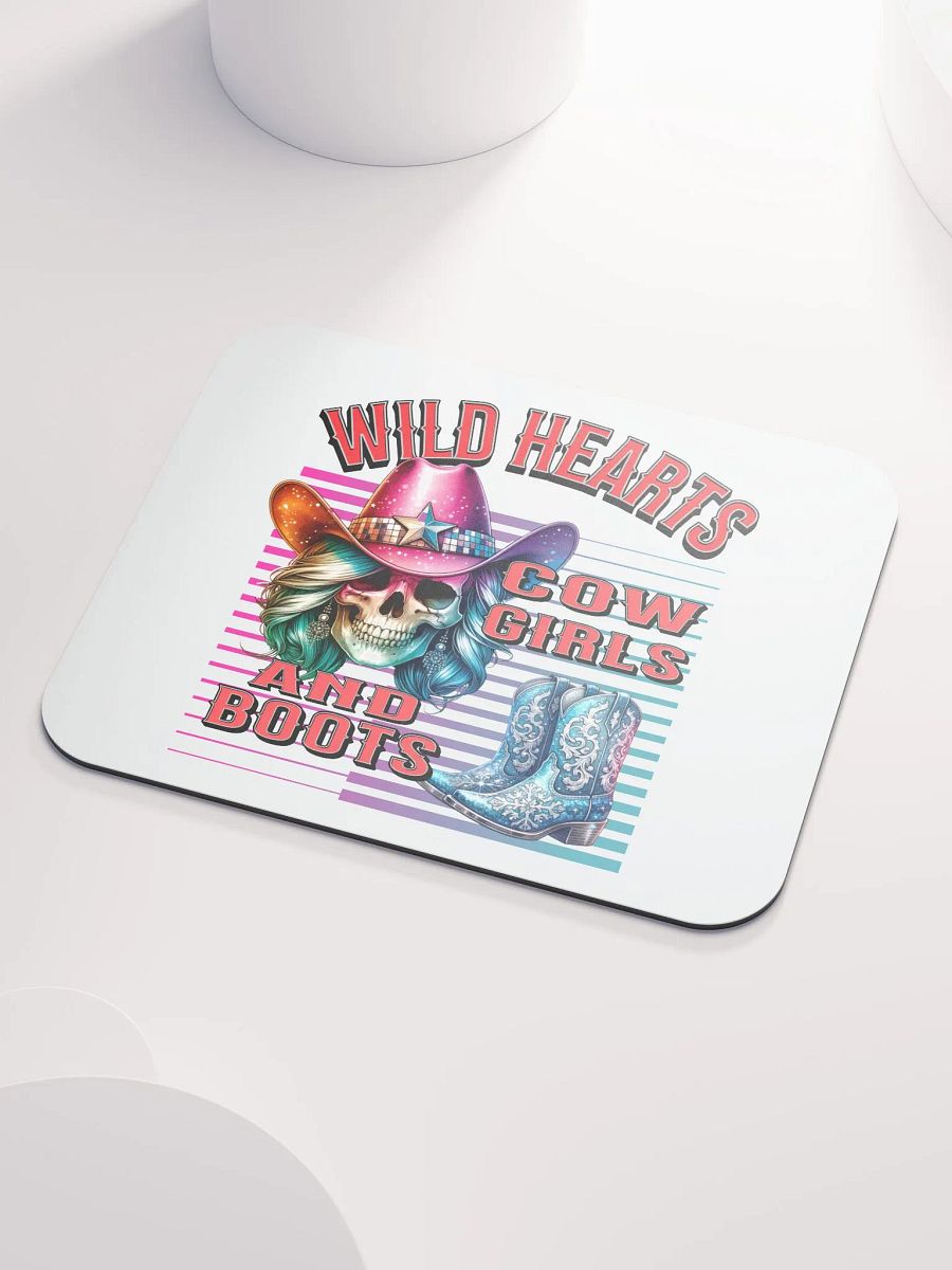 Wild Hearts Cowgirls and Boots Mouse Pad product image (3)