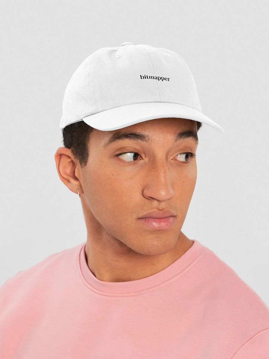 bitmapper Dad Hat White product image (6)