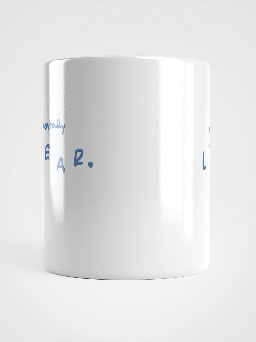 *not* mentally linear (teal design) mug product image (9)