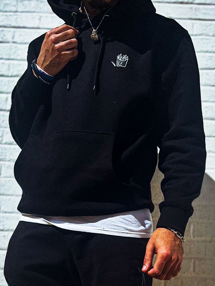 Fryenation Unisex Pocket Logo Hoodie product image (1)