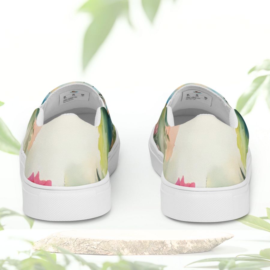 The Lost Garden of Heligan All Over Print Slip On Shoes product image (4)