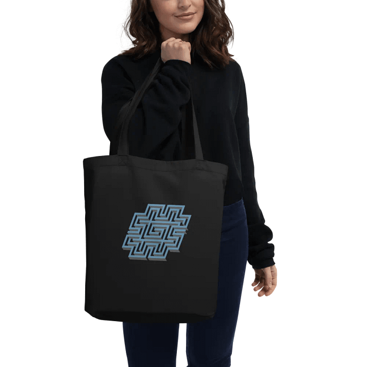 Hashtag Maze Eco-Friendly Tote Bag product image (2)