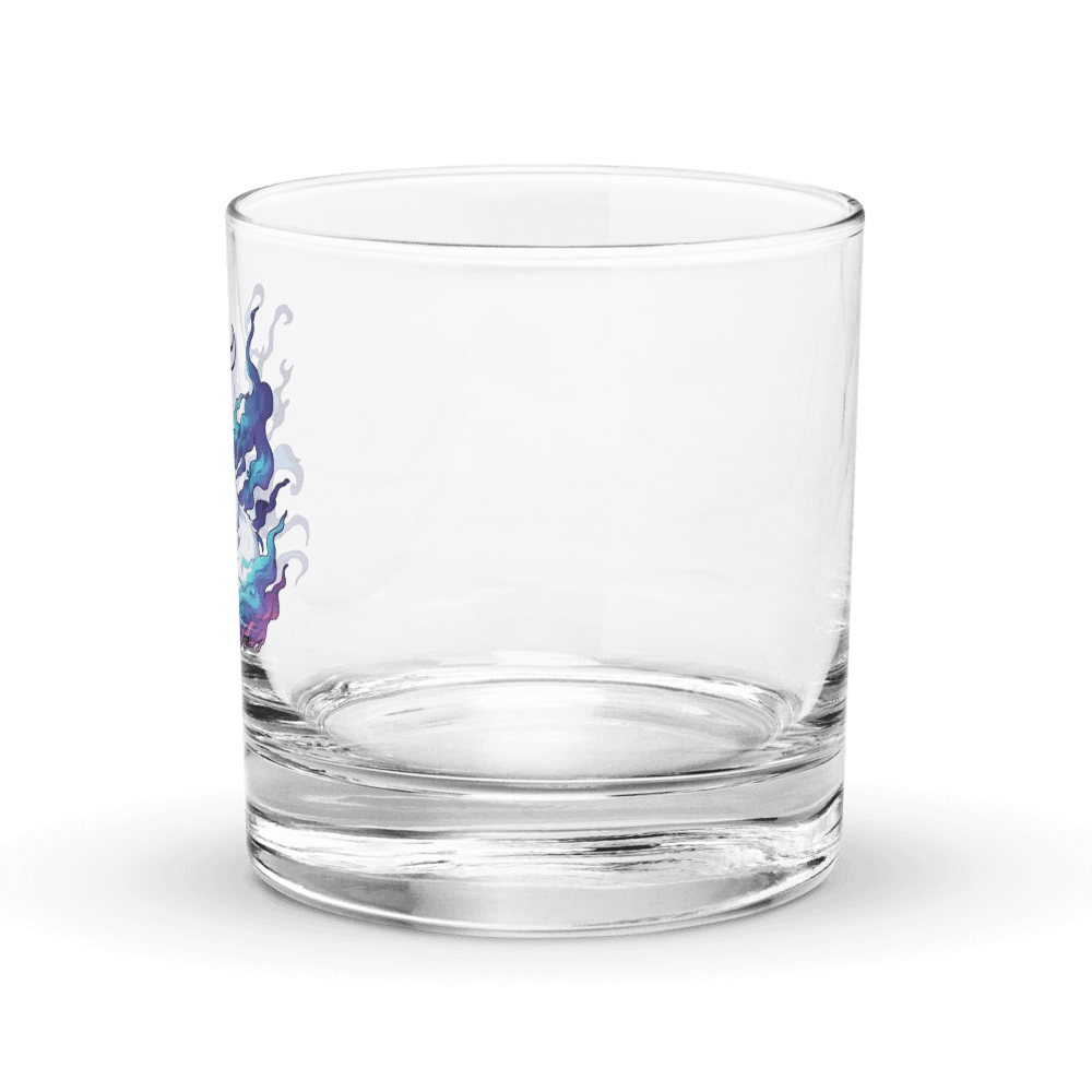 Mystical Moon Fox Rocks Glass product image (2)