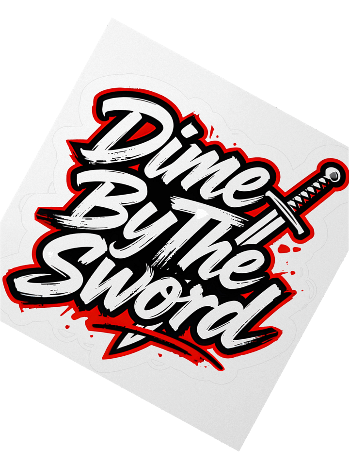 DBTS Kiss Cut Sticker - Sword Logo product image (5)