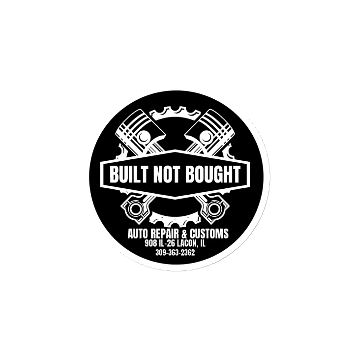 Built Not Bought Auto Repair Magnet product image (1)