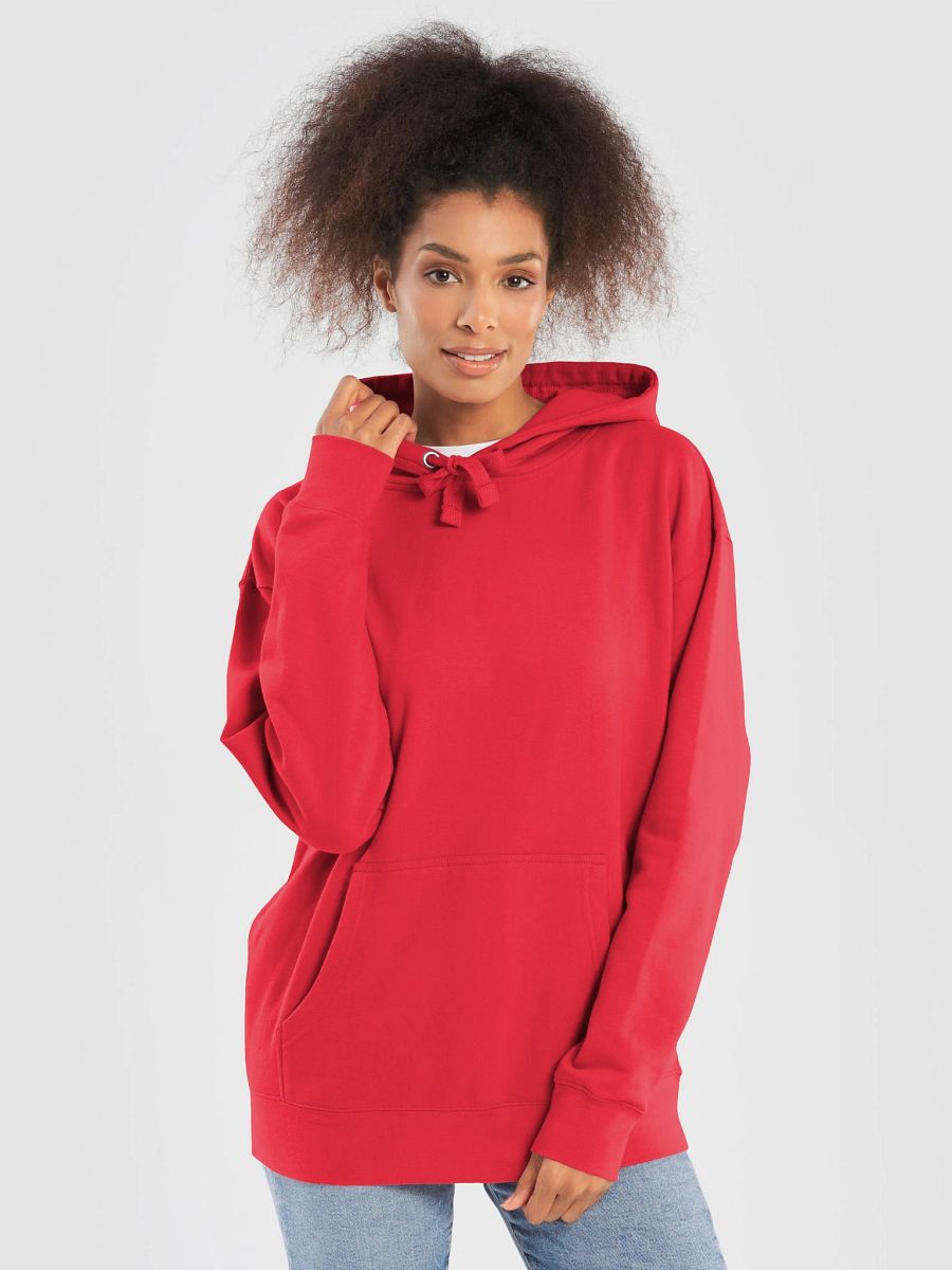 Plain Color Red Hoodie product image (1)
