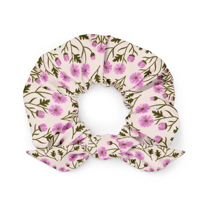 Harmony of Mums - Pink and Green - Scrunchie product image (1)