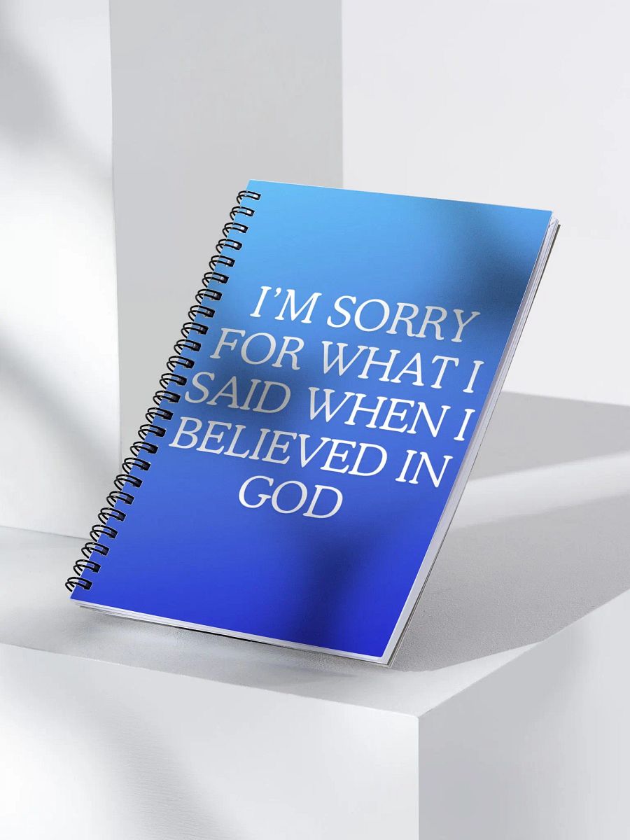I'm Sorry for What I Said Notebook product image (3)