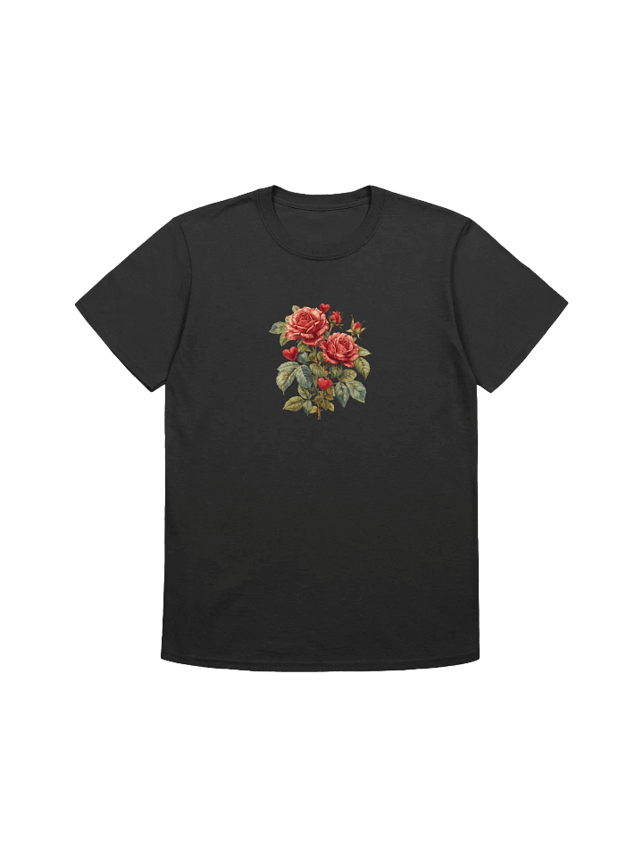 Red Roses For Valentine’s Day Unisex T-Shirt product image (1)