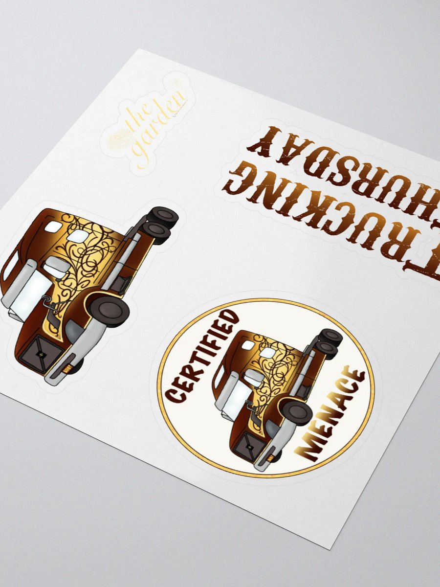 Trucking Themed Stickers product image (3)