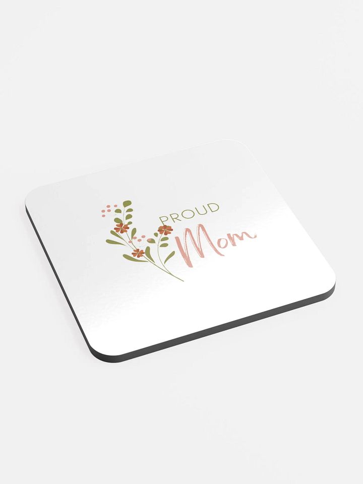Proud Mom Floral Coaster product image (2)