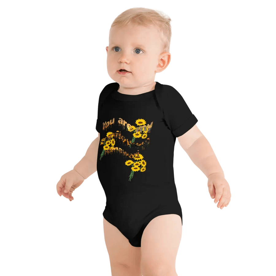 Sunflower Serenade Baby Onesie product image (11)