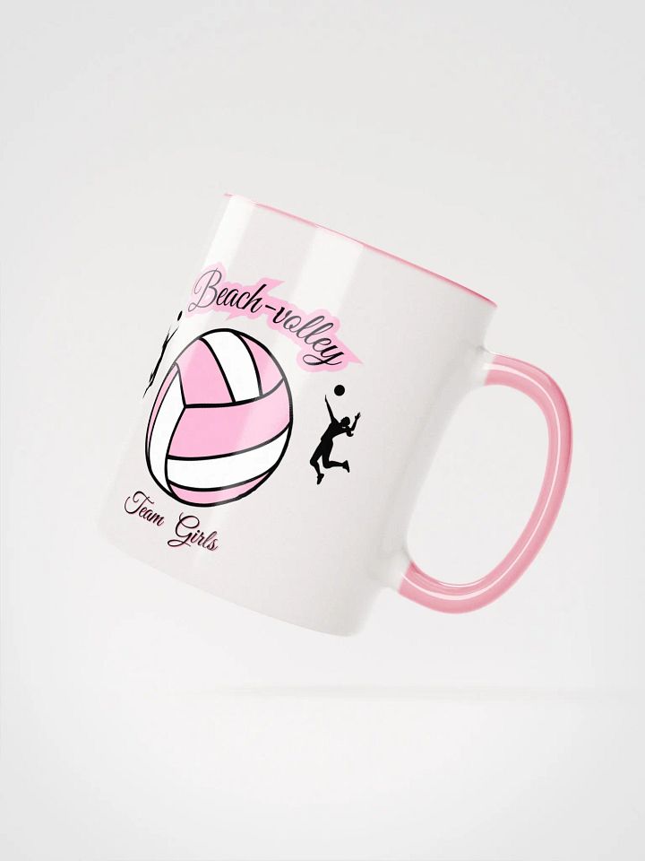 Beach-Volley Fun Girls Ceramic Mug product image (2)